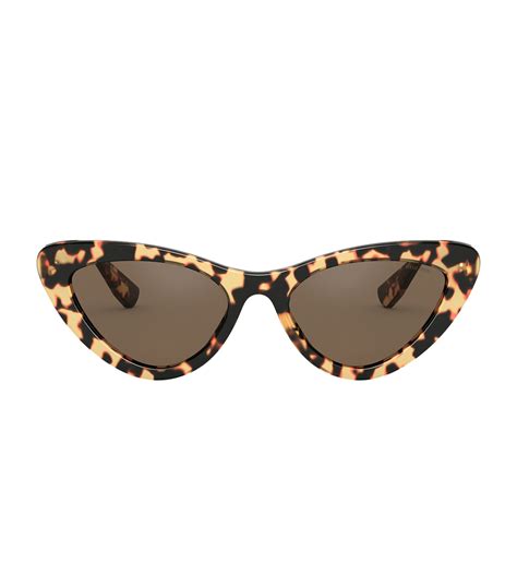 miu miu tortoise shell cat eye sunglasses|Women's Eyewear & Sunglasses .